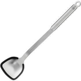 Wokspatel - Siliconen - RVS