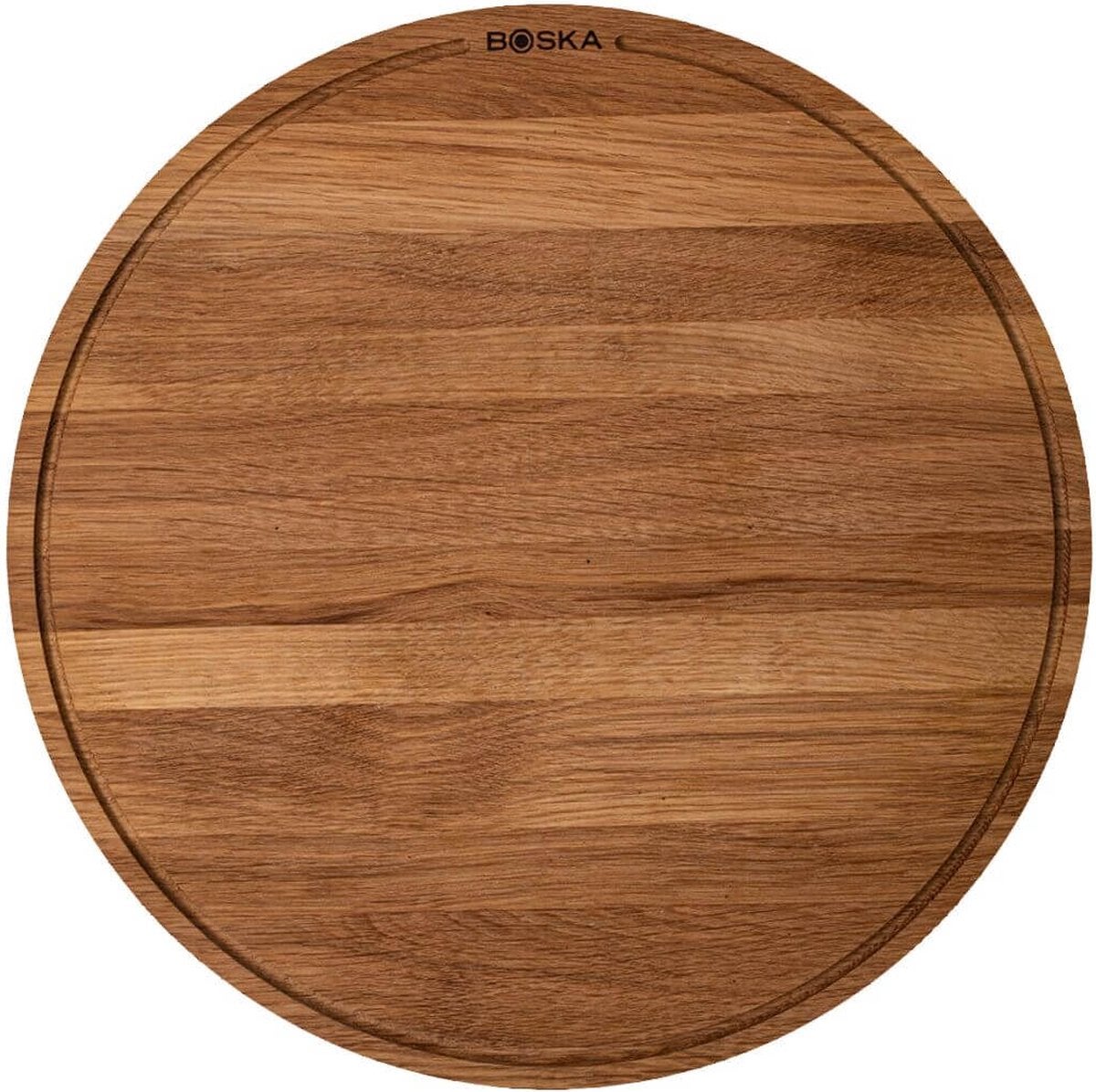 Serveerplank - Pizzaplank Friends XL eikenhout Ø40cm - Bruin