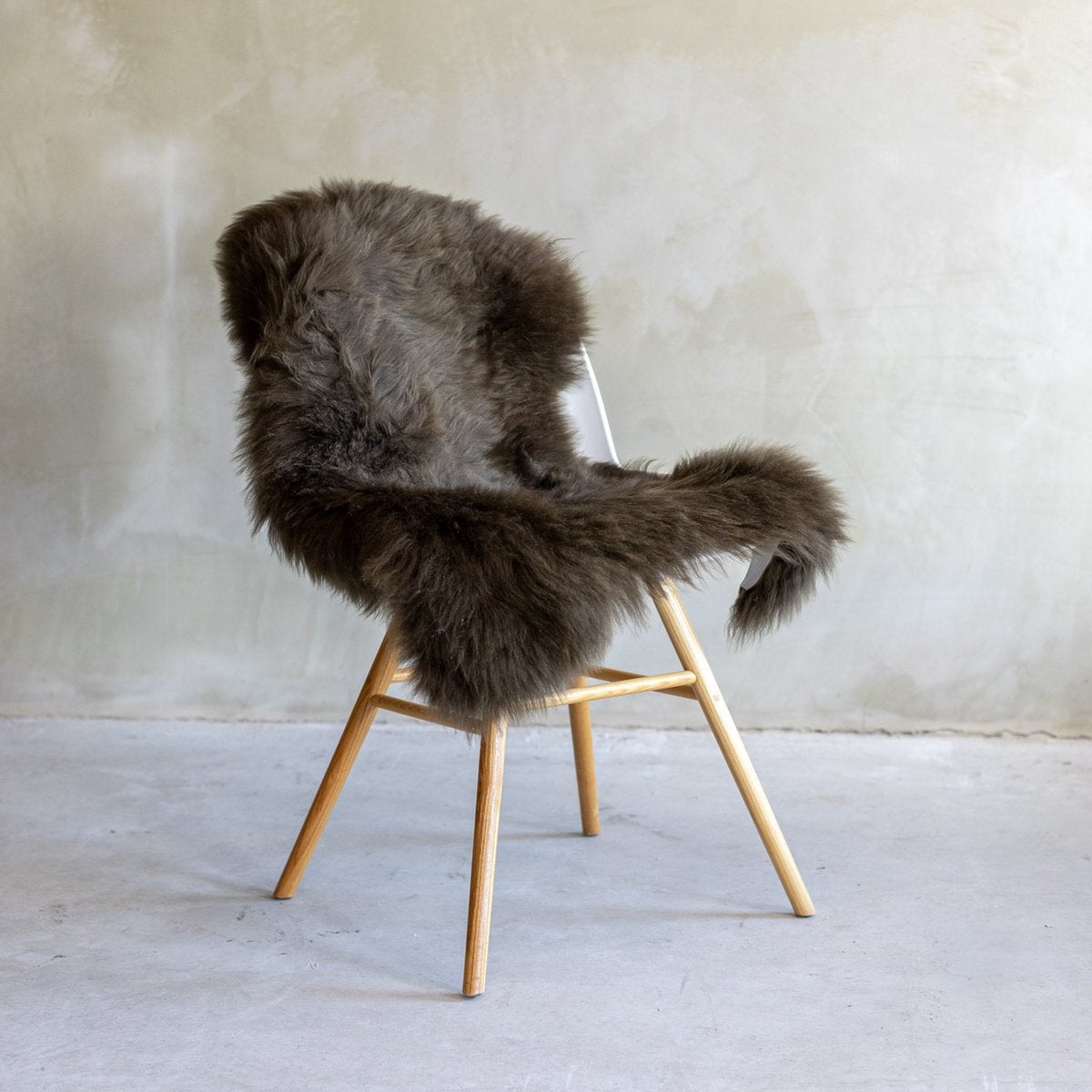 Schapenvacht - Ijslands - Olijfgroen 