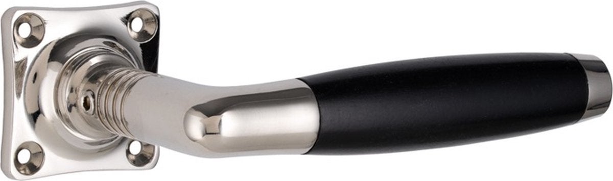 Deurkruk Ton - Glans Nikkel/Ebben