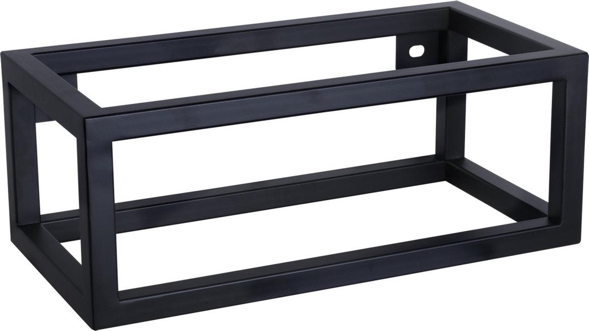 Handdoekrek - Voor fontein 40X22 cm - Mat zwart 