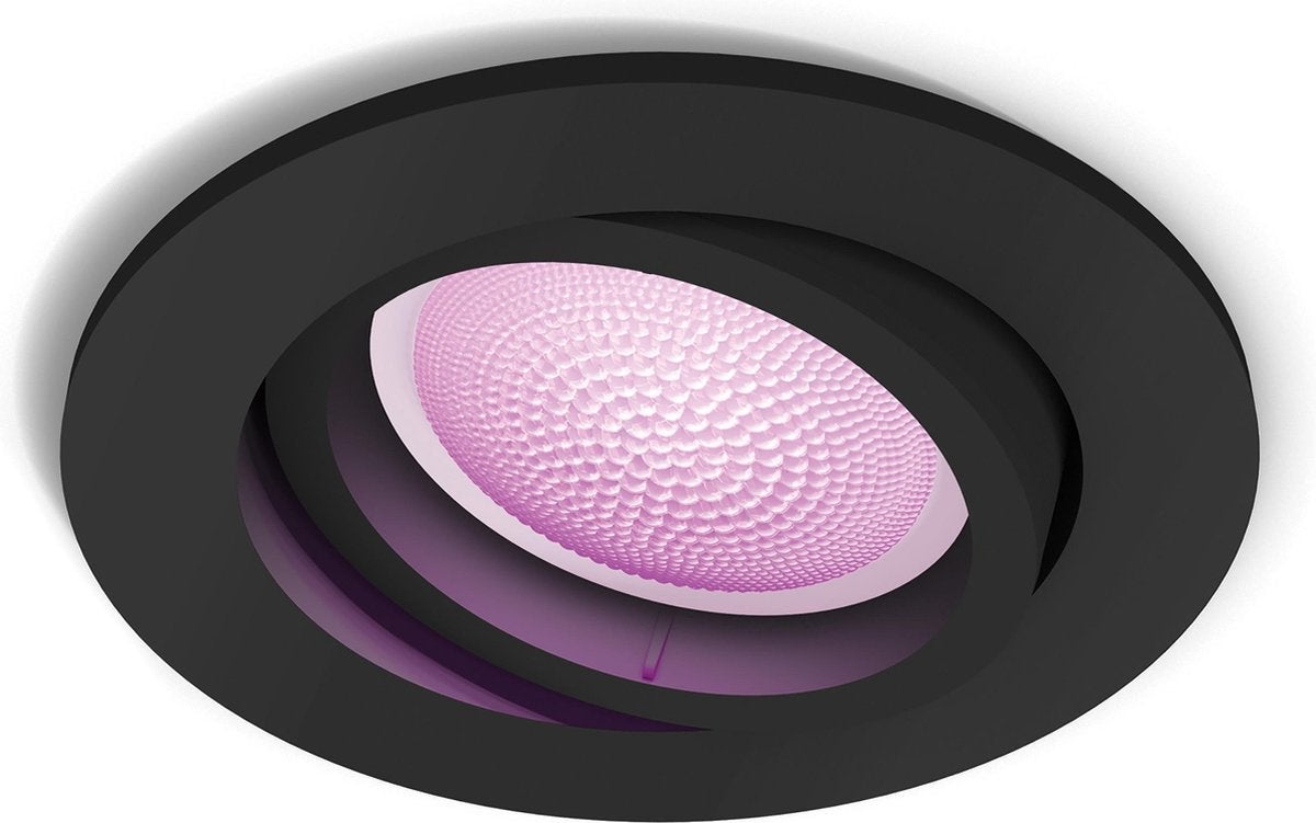 Inbouwspot - Centura gu10 350lm - Zwart