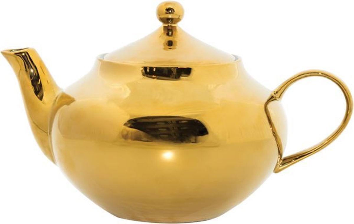 Theepot - Good Morning Tea Pot - Gold