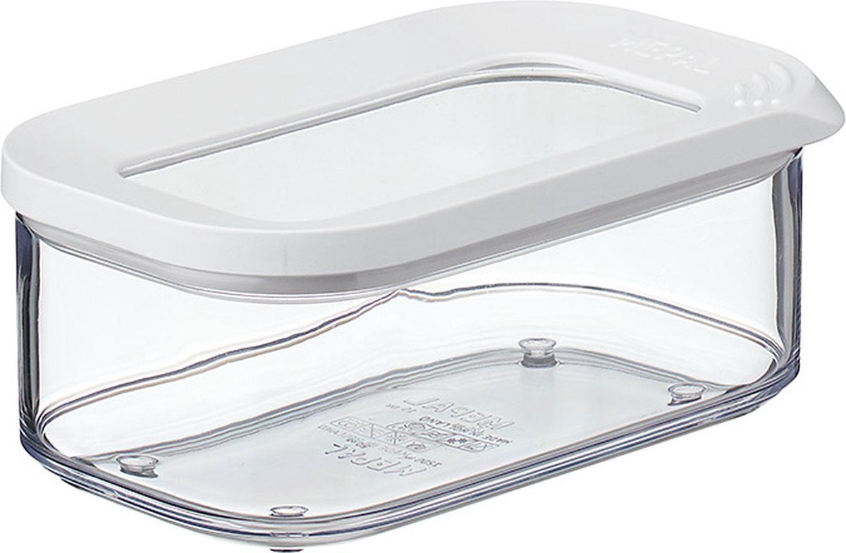 Voorraaddoos - 425ml - Transparant/Wit