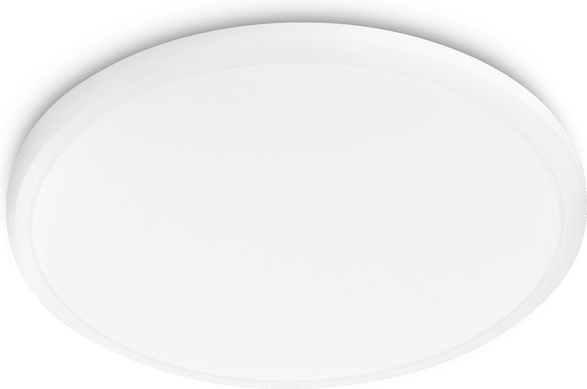 Plafonniere - Mylight Twirly 17W Warmwit - Wit 