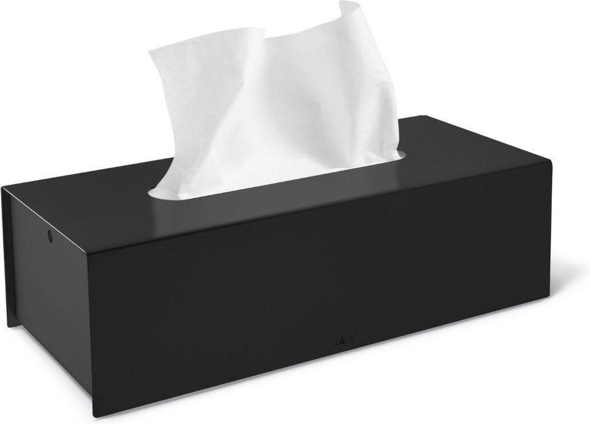 Tissuedoos - Modern - zwart