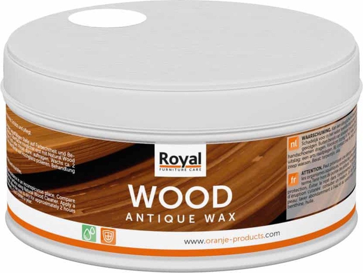 Meubelonderhoud - Antique Wax (Antiekwas) kleurloos - 370ml.