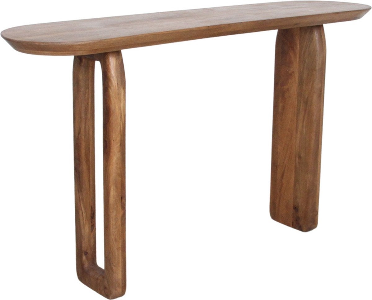 Bijzettafel - Bullnose Console - Mangohout