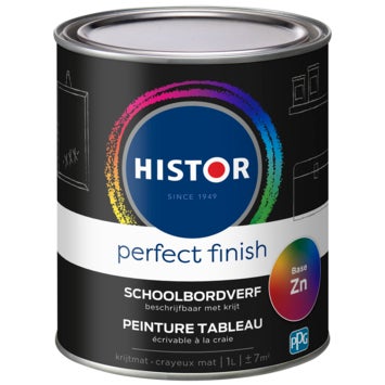 Muurverf - Perfect finish schoolbordverf 925 ml - Zwart