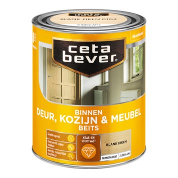 Binnenbeits - Zijdeglans blank 750 ml - blank eiken 