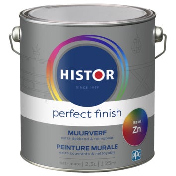 Muurverf - Perfect Finish muurverf mat - 2.5 liter