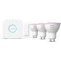 Spotlamp Hue WCA 4.2W GU10 3set sw - wit