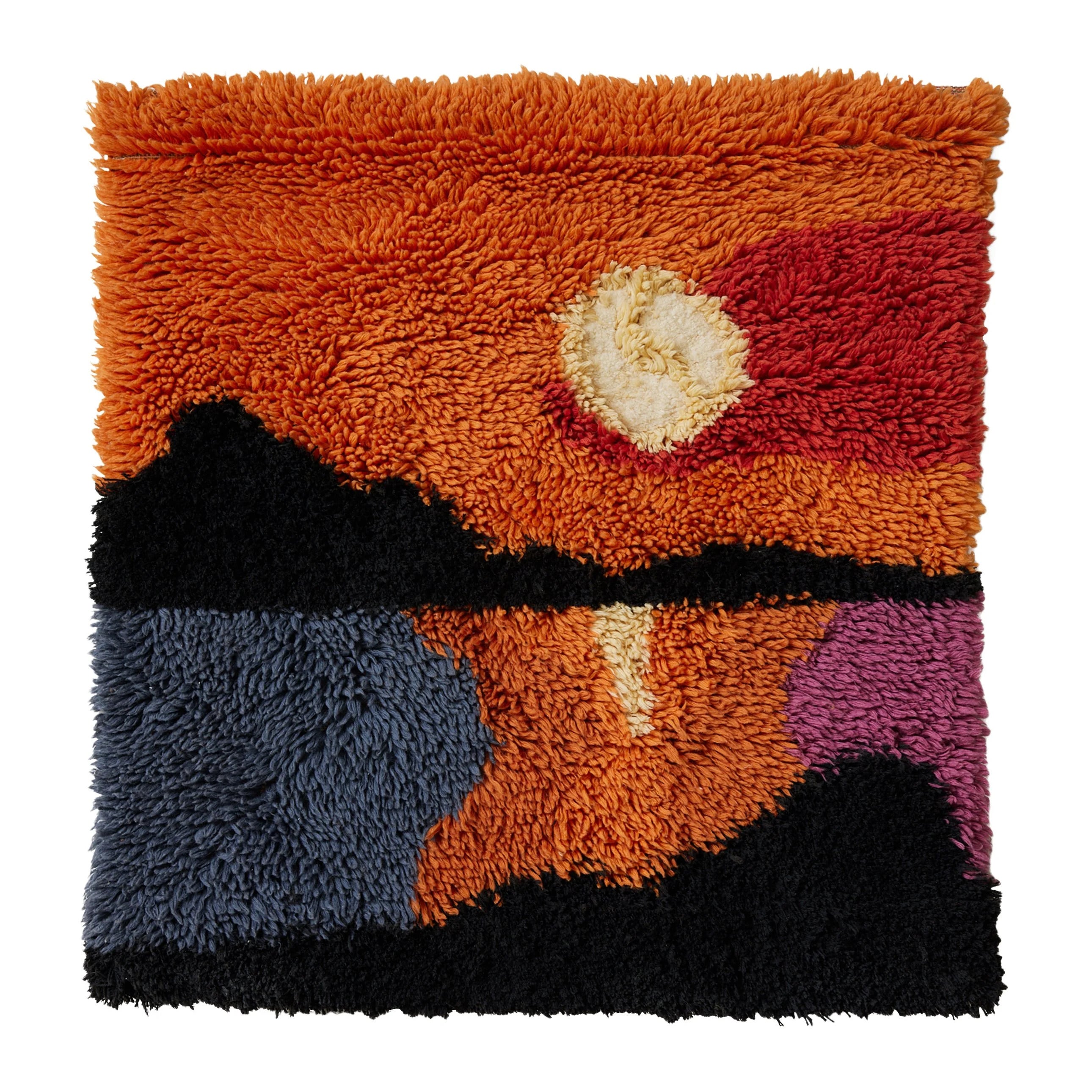 Wanddecoratie - Sundown 120x120x5 - Multicolour 