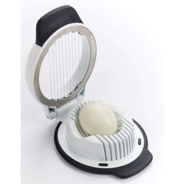 Eiersnijder - Zwart/Wit - Kunststof