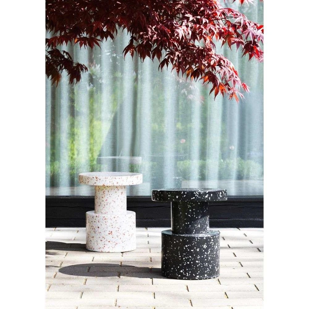 Bijzettafel - Bit Stool - Black Multi