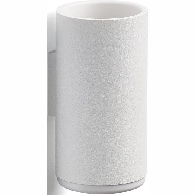 Beker - Rim 14cm wandmontage - Wit