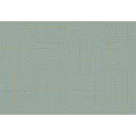 Vinylbehang - Culture Club Geometrico Nikko 10,05m x 0,53m - Zacht Groen