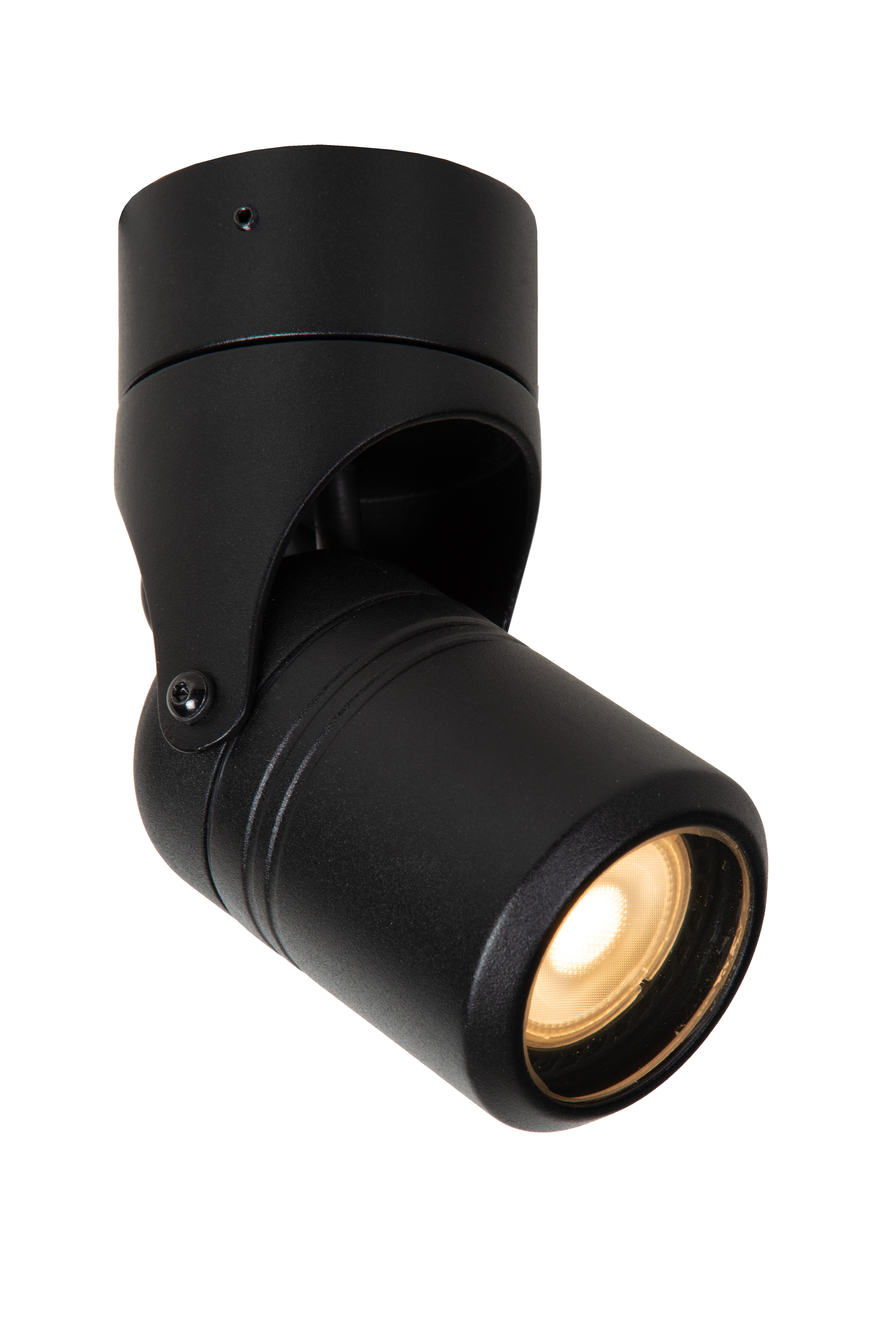 Wandspot Buiten - NIORT 1xGU10 IP44  - Zwart