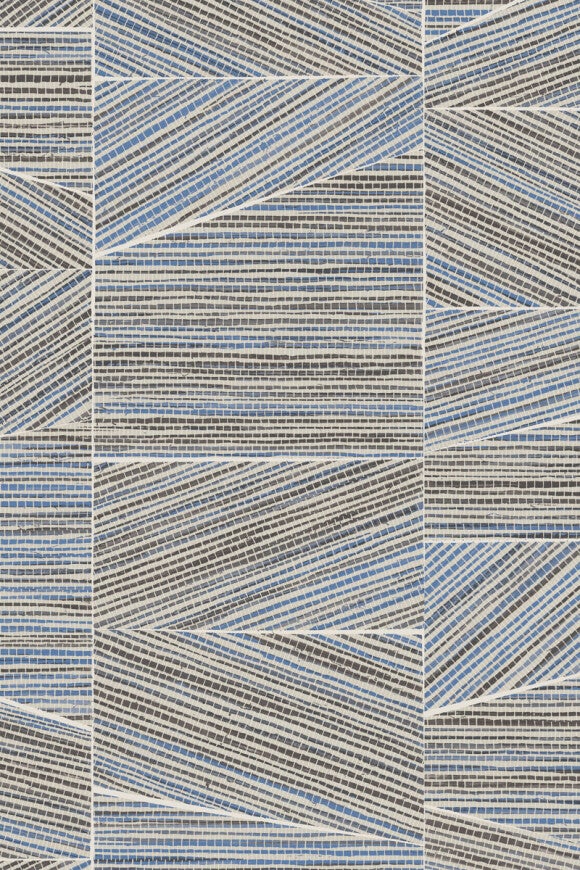 Vliesbehang - Infinity Ash Blue - 8,50 m x 70 cm.