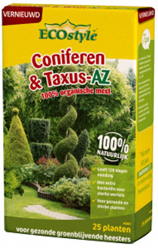 Plantenvoeding - Coniferen en Taxus-AZ 800gram voor 25 planten