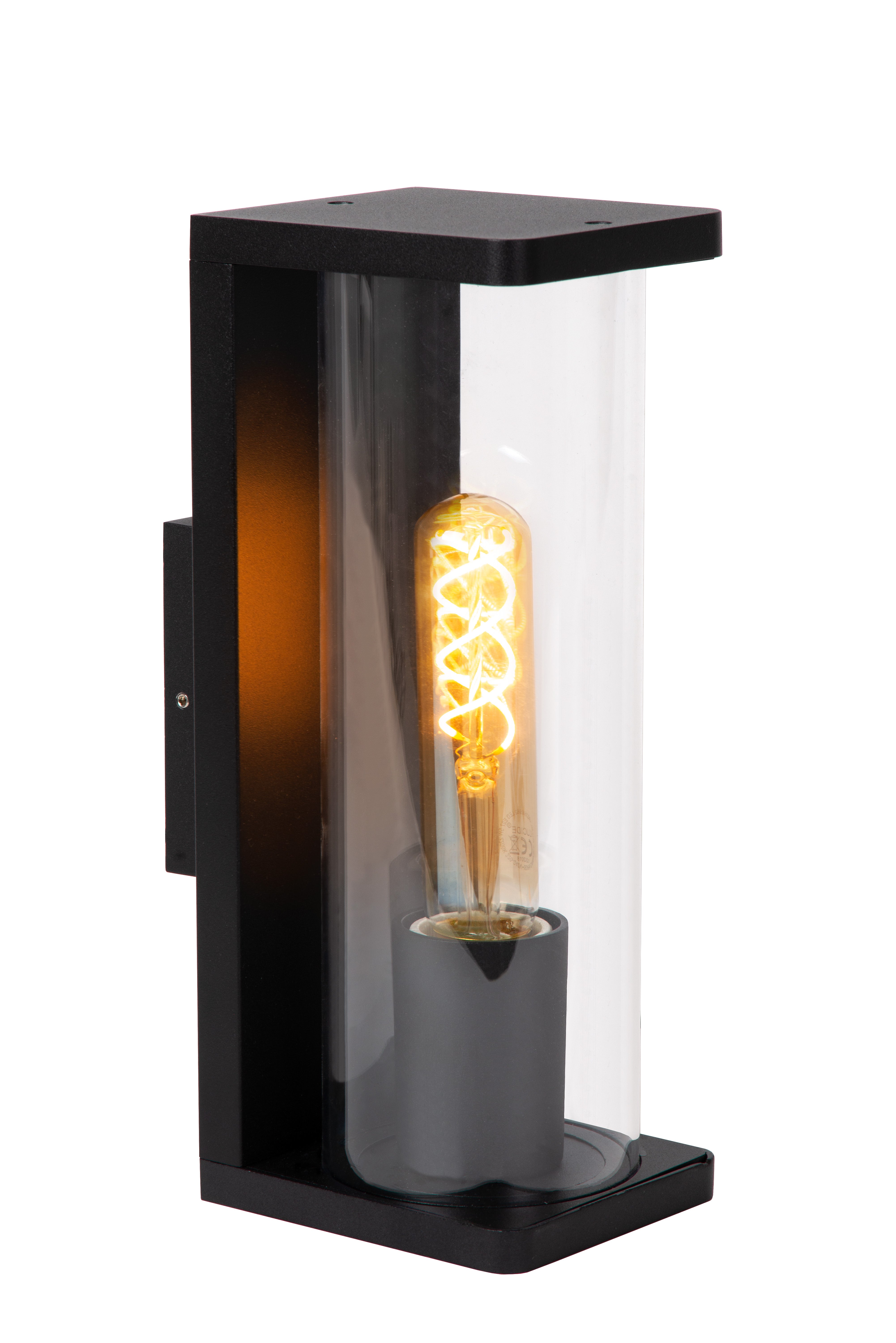 Wandlamp Buiten - SLIGO 1xE27 IP65  - Zwart
