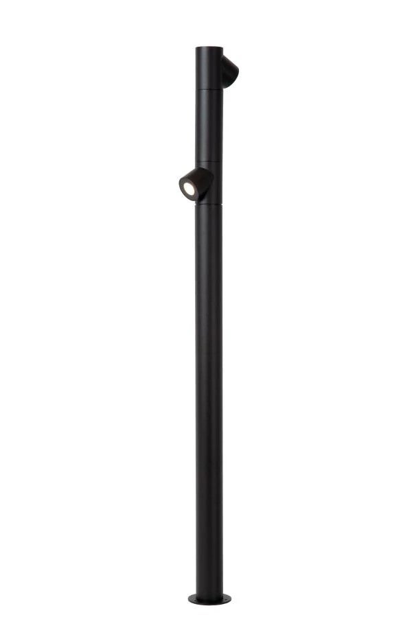 Sokkellamp - Ibamba 2x6W - Zwart 