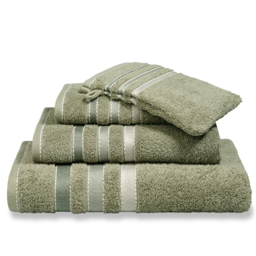 Handdoek - Prestige lines 60x110 - Smoke green