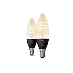 Kaarslamp - White ambiance e14 350lm - 2-pack