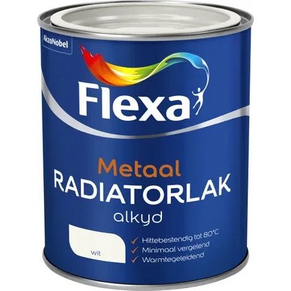 Lak - Radiatorlak 0.75 L. - Wit