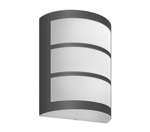 Sokkellamp - Python geintegreerde led 450lm - Antraciet