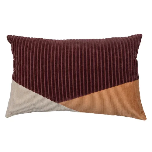 Combine - Kussen  - Velvet/Ribcord Wine - 60x40cm.