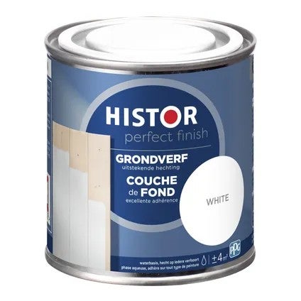 Grondverf - Perfect Finish 250 ml - Wit
