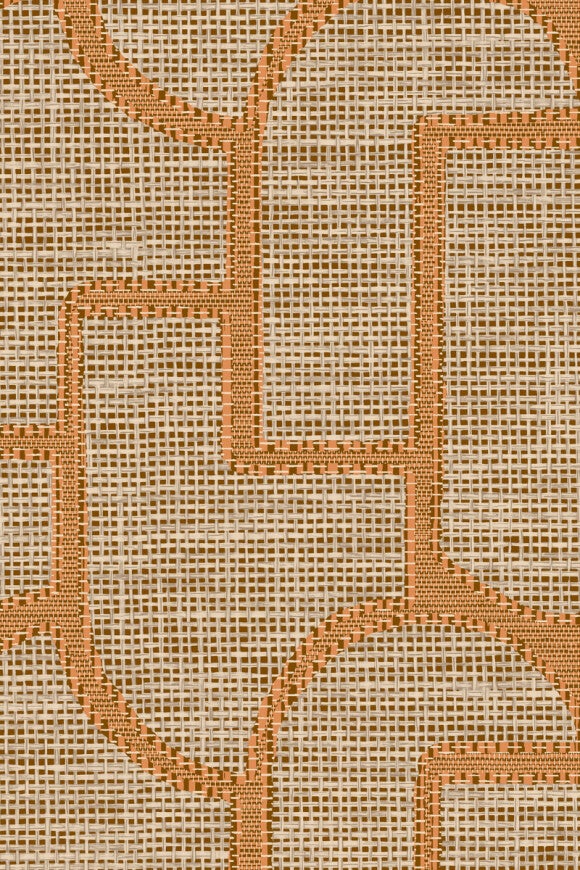 Vliesbehang - Esparto Iberico Ginger - 8,50 m x 70 cm.