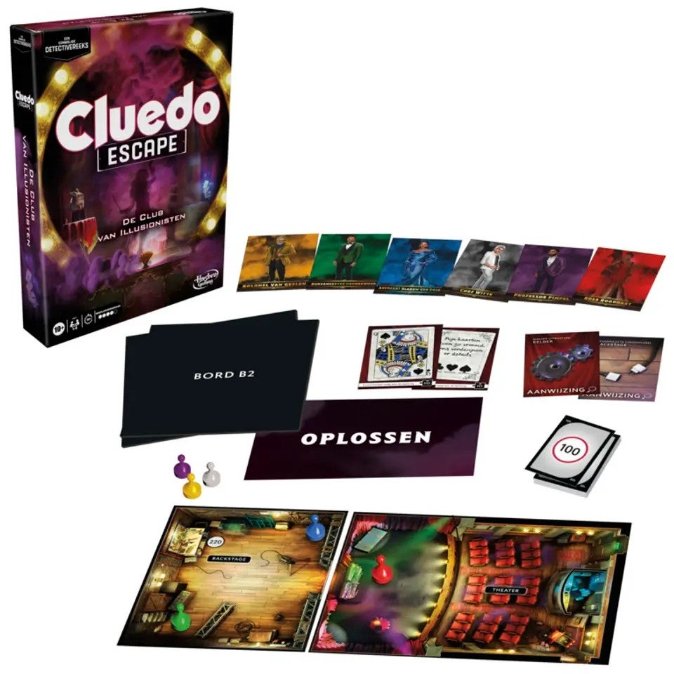 Cluedo - Escape De Club van Illusionisten