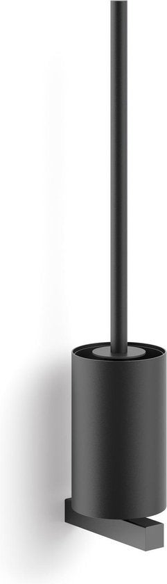 Toiletborstel - Wandmontage - Carvo - Zwart