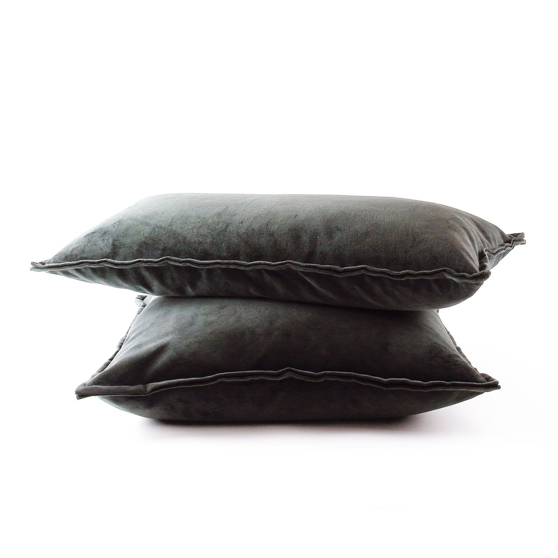 Kussen - Velvet 45x45 - Dark Grey