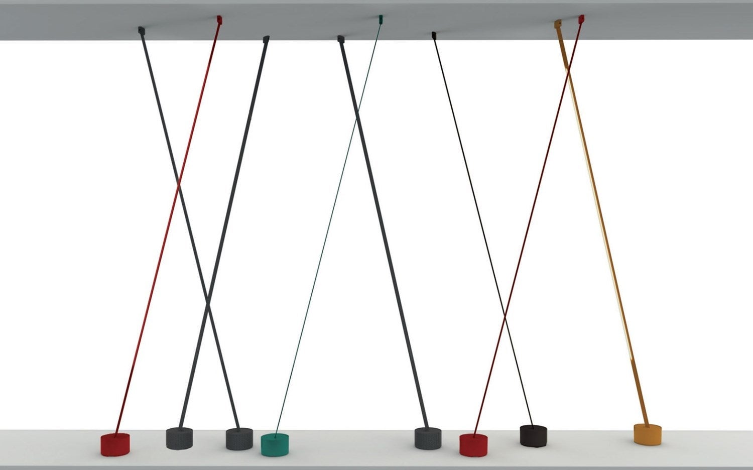 Elastica vloerlamp dimbaar led Led 15W