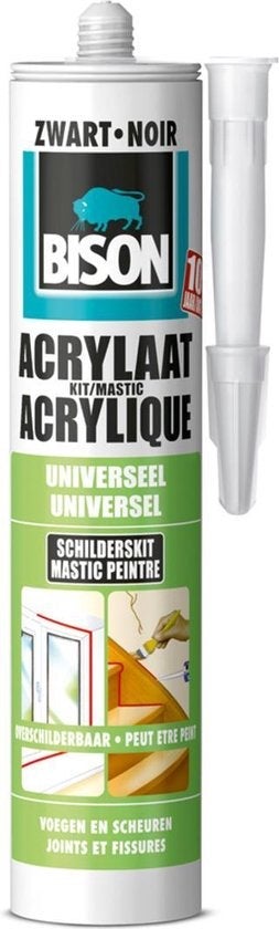 Acrylaatkit zwart - 310ml
