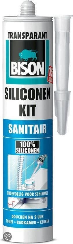 Siliconenkit Sanitair - Transparant - 310 ML