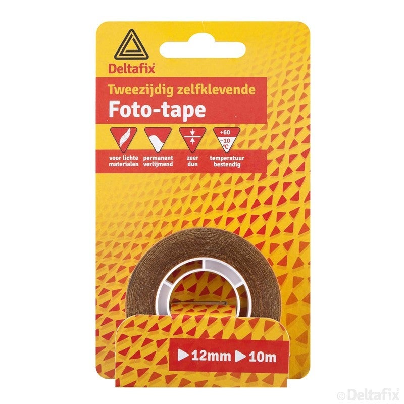 Tweezijdig plakband (fototape)