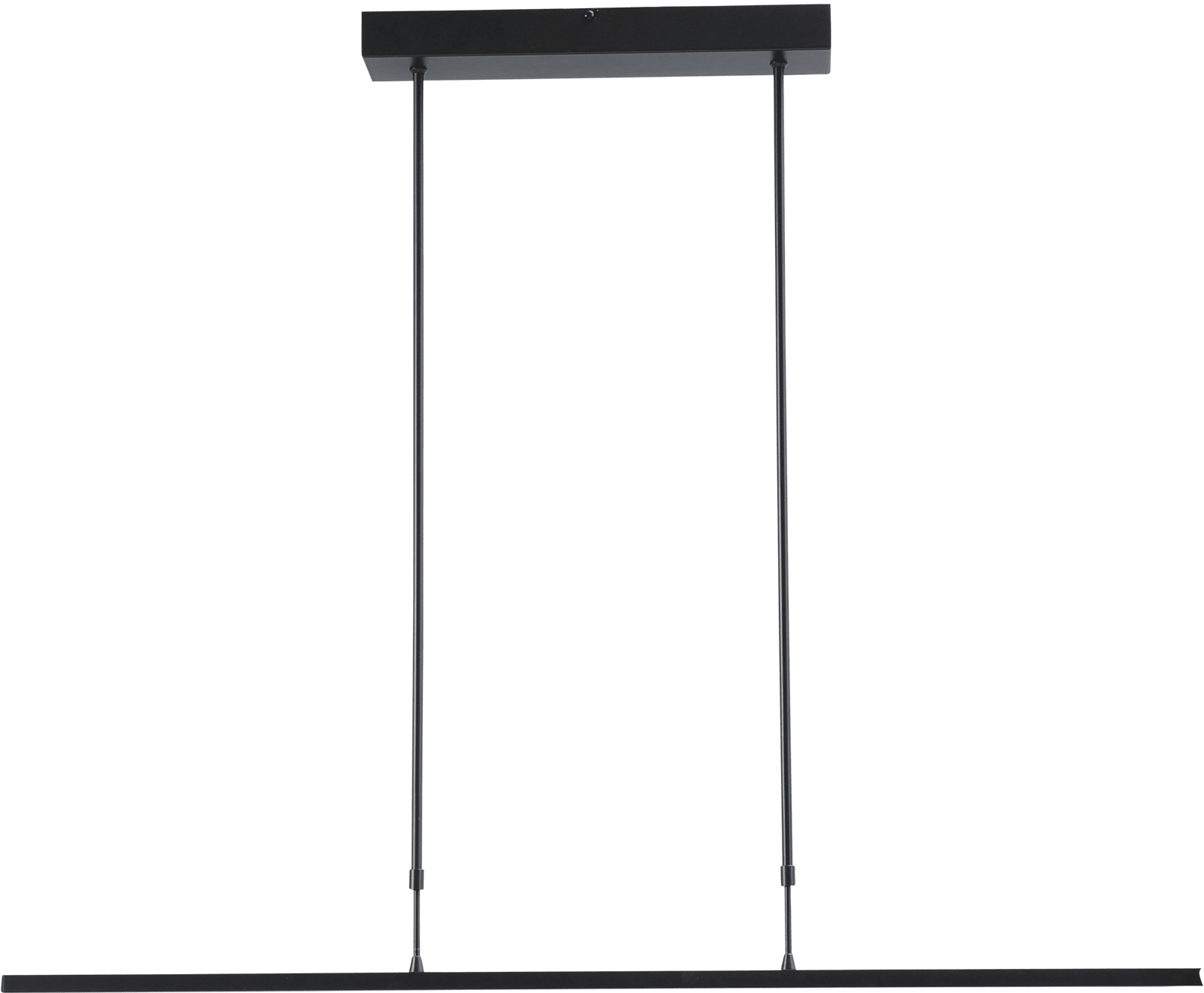 Hanglamp - Black nikkel 3x100cm - Zwart