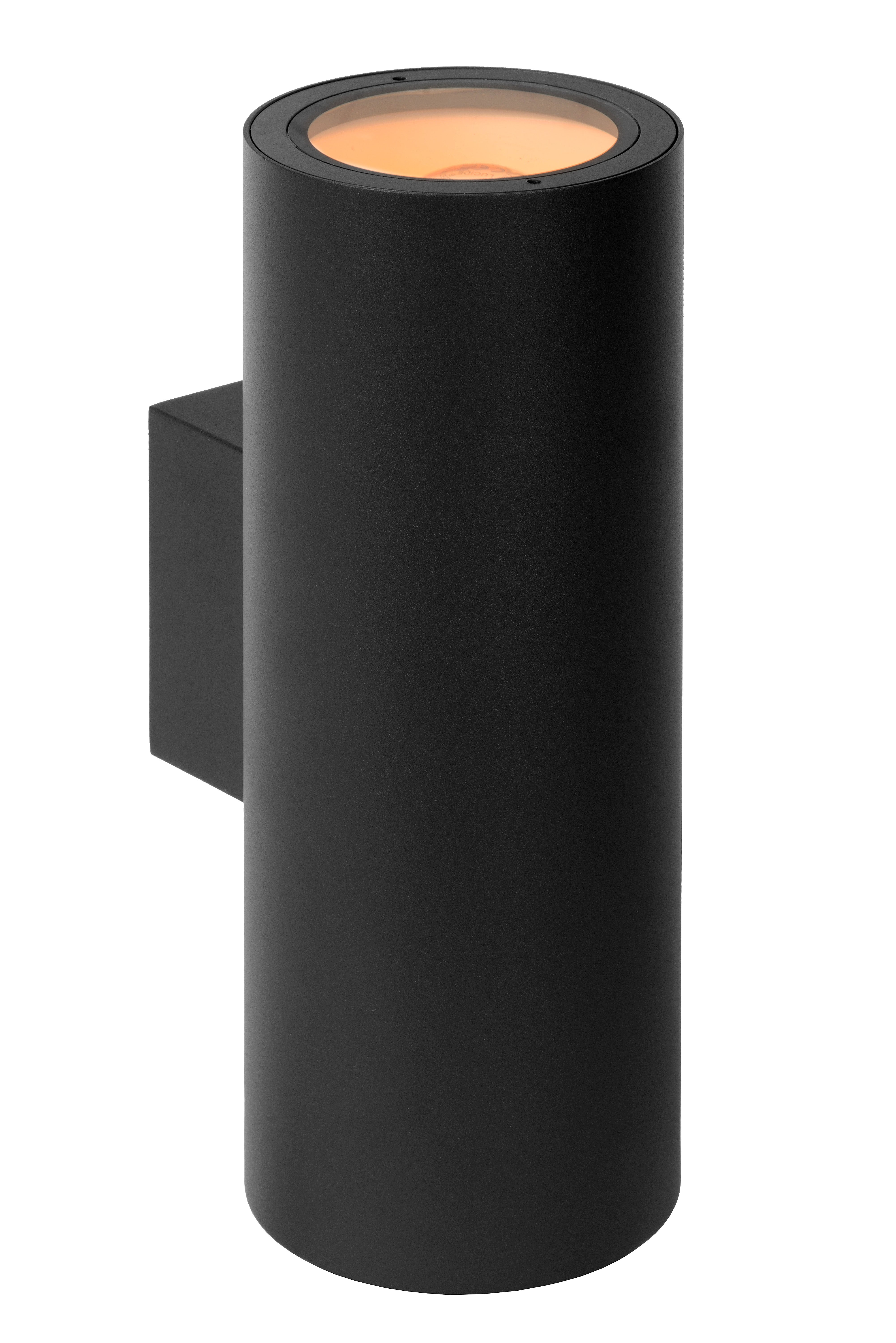Wandspot Buiten - VOLANTIS 2xE27 IP54  - Zwart