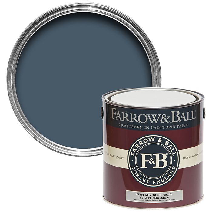 Kleurtester - Estate Emulsion Stiffkey Blue 281 - 100ml.