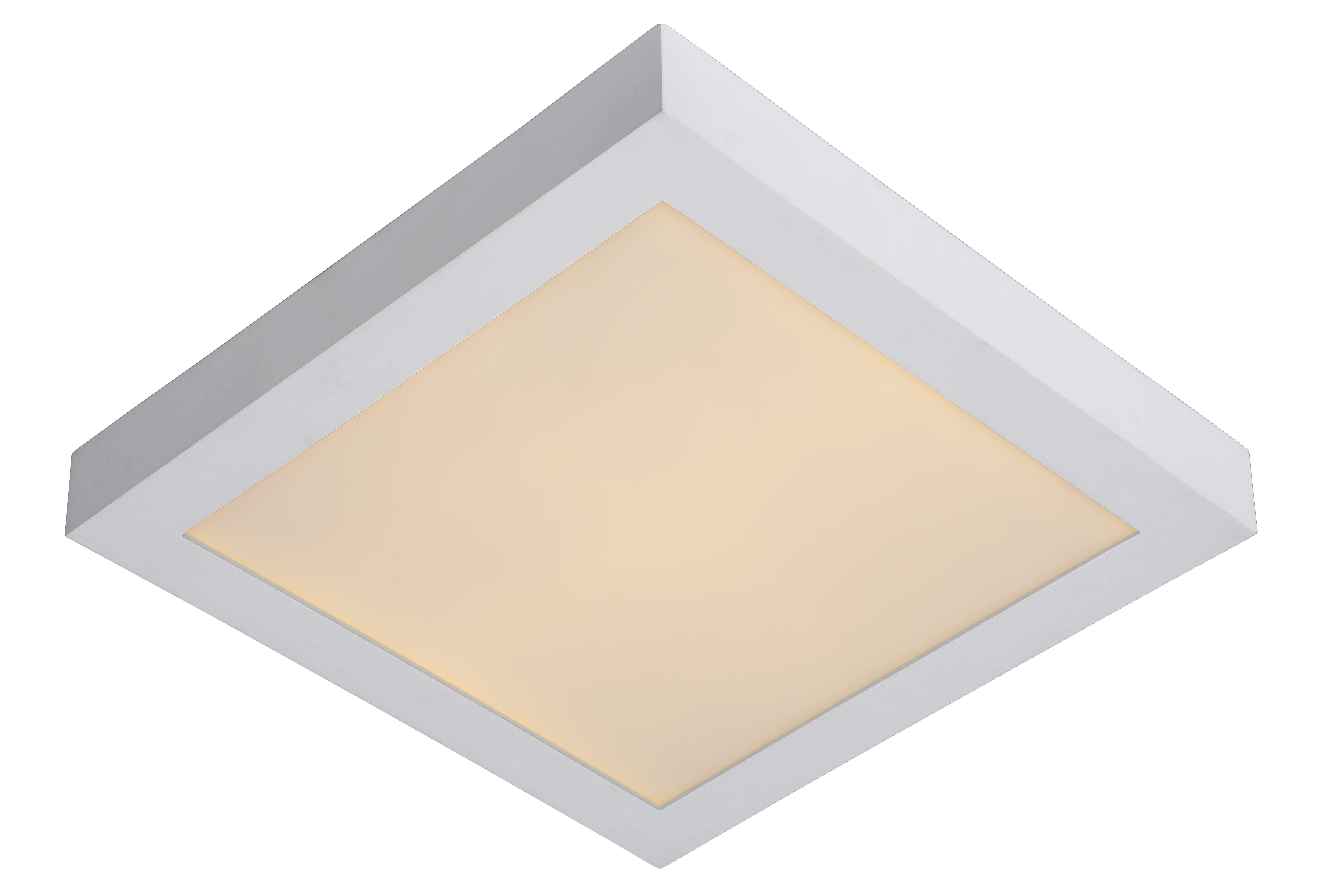 Plafonnière Badkamer - BRICE-LED Plafonnière Badkamer LED Dimb. 1x30W 3000K IP44  - Wit