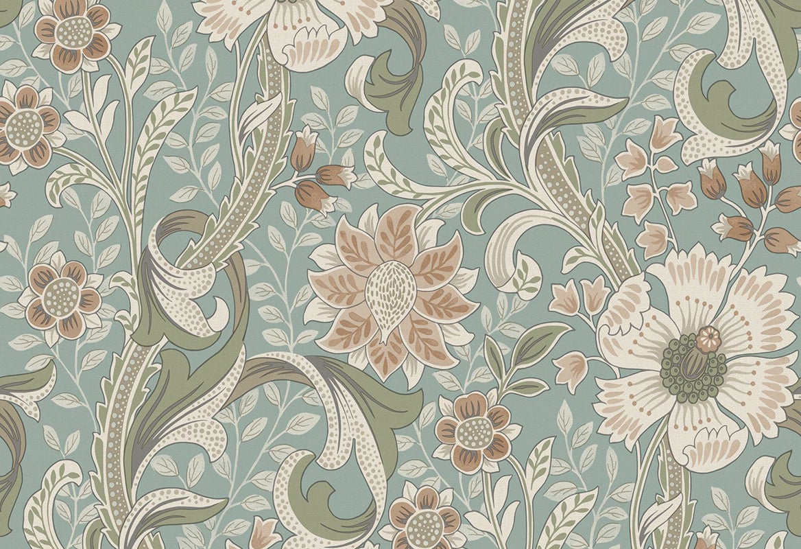 Vliesbehang - Blomkvist Freya Multicolor - 10,05 m lang x 53 cm breed