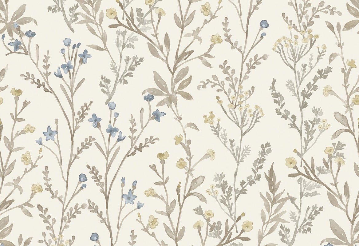 Vliesbehang - Blomkvist Lily Multicolor - 10,05 m lang x 53 cm breed