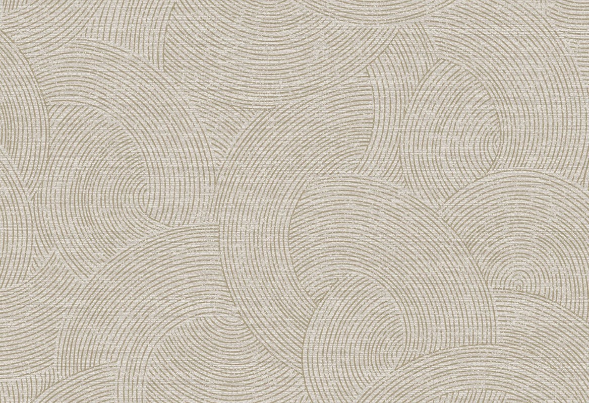 Vliesbehang - Blomkvist Oskar Beige - 10,05 m lang x 53 cm breed