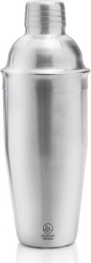 Coctailshaker - RVS 700ml - Zilverkleurig