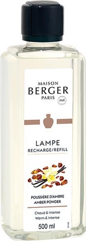 Navulling - Lampe Berger - Amber Powder 500 ml