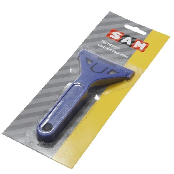 Glas krabber - plastic - blauw